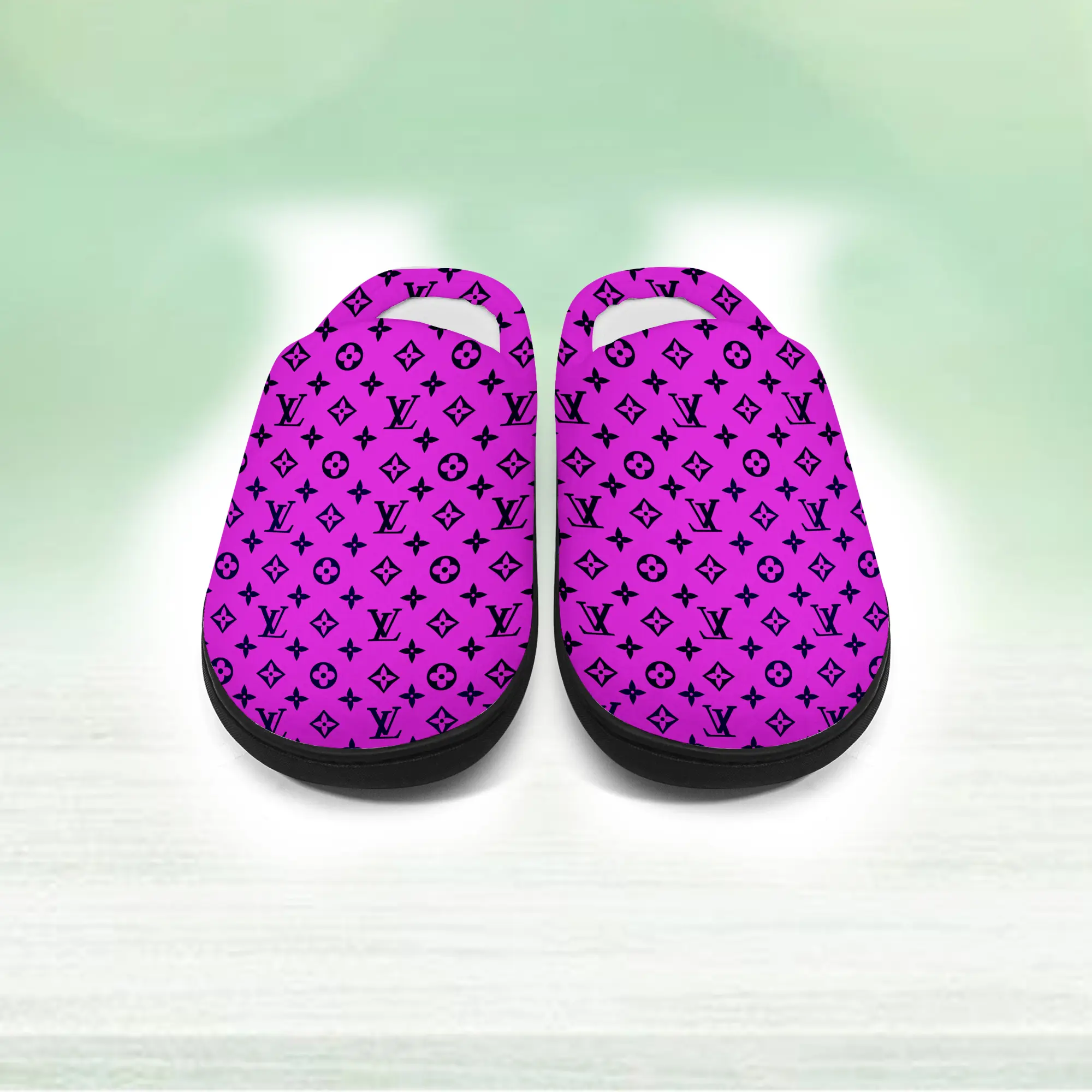 Louis vuitton house slippers special colors model number 37